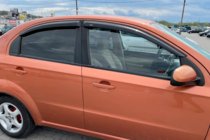 Chevrolet Aveo T250 2005–2011 Raamwindschermen SD (set 4 stuks, HIC) foto 7