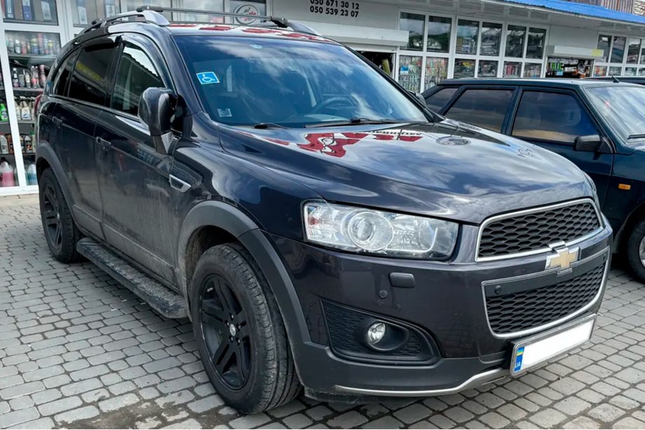 Chevrolet Captiva 2006–2019 Raamdeflectoren (4 stuks, HIC) Image
