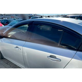 Raamwindschermen SD (set 4 stuks, HIC) Chevrolet Cruze 2009–2015 foto 2