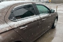 Citroen C-Elysee 2013–2022 Raamdeflectoren (4 stuks, HIC) foto 5