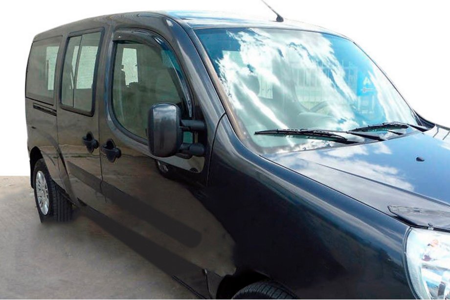Fiat Doblo I 2005–2010 Raamwindschermen (2 st., HIC) Foto 10