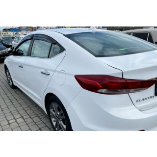 Raamdeflectoren (4 stuks, HIC) Hyundai Elantra (AD) 2015–2020 foto 3