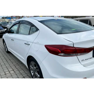 Raamdeflectoren (4 stuks, HIC) Hyundai Elantra (AD) 2015–2020 foto 3