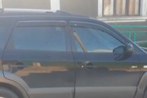 Hyundai Tucson JM 2004– Raamdeflectoren (4 stuks, HIC) foto 5