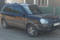 Hyundai Tucson JM 2004– Raamdeflectoren (4 stuks, HIC) foto 7