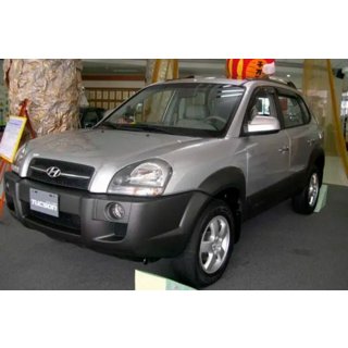 Raamdeflectoren (4 stuks, HIC) Hyundai Tucson JM 2004– foto 3