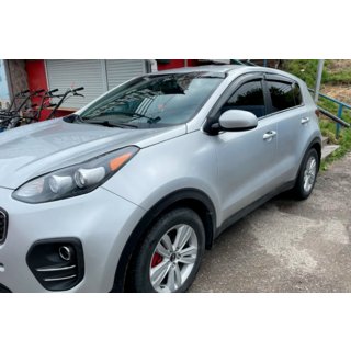 Raamdeflectoren (4 stuks, HIC) Kia Sportage 2015–2021 foto 4