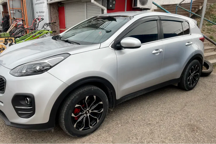 Kia Sportage 2015–2021 Raamdeflectoren (4 stuks, HIC) Foto 6