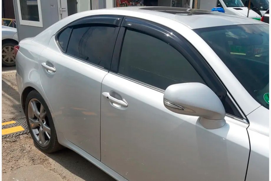 Lexus IS 2005–2013 Raamdeflectoren (4 stuks, HIC) Image