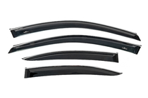 Lexus IS 2005–2013 Raamdeflectors met chroomstrip (4 stuks, HIC) foto 1