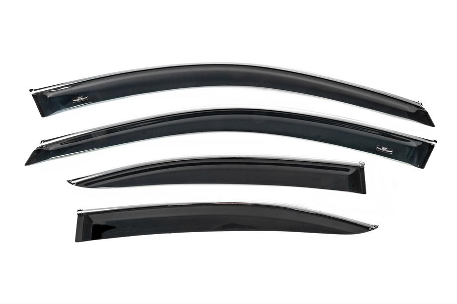 Lexus IS 2005–2013 Raamdeflectors met chroomstrip (4 stuks, HIC) Image