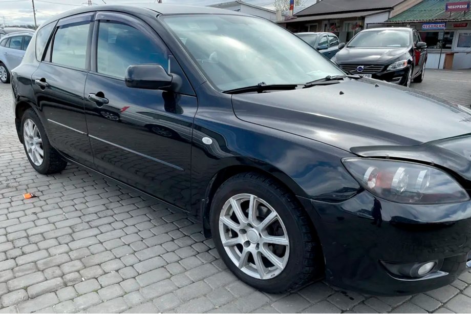 Mazda 3 2003–2009 Raamwindschermen HB (set 4 stuks, HIC) Foto 3