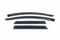 Mazda 3 2009–2013 Raamwindschermen HB (set 4 stuks, HIC) foto 3