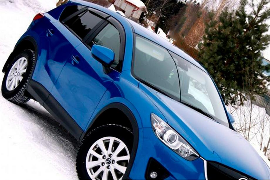 Mazda CX-5 2012–2017 Raamdeflectoren (4 stuks, HIC) Image