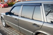 Mercedes E-class W124 1984–1997 Raamdeflectoren SW (4 stuks, HIC) foto 3