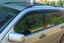 Mercedes E-class W210 1995–2002 Raamdeflectoren SW (4 stuks, HIC) foto 1