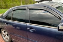 Mercedes E-class W210 1995–2002 Raamwindschermen SD (set 4 stuks, HIC) foto 10