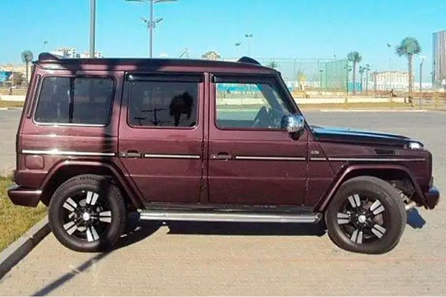 Mercedes G-klasse W463 1990–2018 Raamdeflectoren (4 stuks, HIC) Image