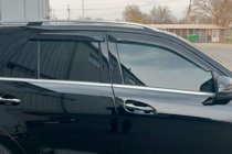 Mercedes GLE/ML-klasse W166 2011–2018 Raamdeflectoren (4 stuks, HIC) foto 3