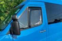 Mercedes Sprinter W901/902/903/904/905 1995–2006 Insteek raamwindschermen (2 st., HIC) foto 1