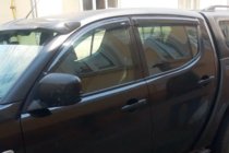 Mitsubishi L200 2006–2015 Raamdeflectoren (4 stuks, HIC) foto 3