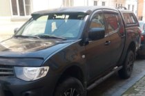 Mitsubishi L200 2006–2015 Raamdeflectoren (4 stuks, HIC) foto 4