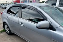 Mitsubishi Lancer X 2008– Raamdeflectoren (4 stuks, HIC) foto 4