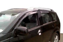 Mitsubishi Outlander 2006–2012 Raamdeflectoren (4 stuks, HIC) foto 5