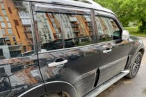 Mitsubishi Pajero Wagon III 1999–2006 Raamdeflectoren (4 stuks, HIC) foto 6