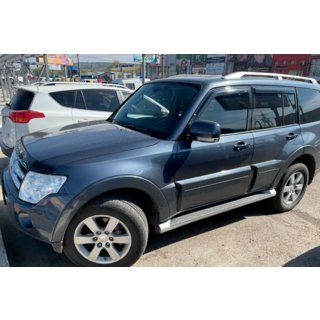 Raamdeflectoren (4 stuks, HIC) Mitsubishi Pajero Wagon III 1999–2006 foto 2
