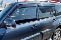 Mitsubishi Pajero Wagon IV 2006–2021 Raamdeflectoren (4 stuks, HIC) foto 4