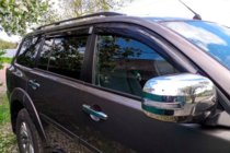 Mitsubishi Pajero Sport 2008–2015 Raamdeflectoren (4 stuks, HIC) foto 1