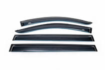Mitsubishi Pajero Sport 2008–2015 Raamdeflectoren (4 stuks, HIC) foto 4