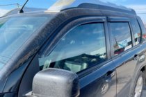 Nissan X-trail T31 2007–2014 Raamdeflectoren (4 stuks, HIC) foto 3