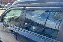 Nissan X-trail T31 2007–2014 Raamdeflectoren (4 stuks, HIC) foto 2