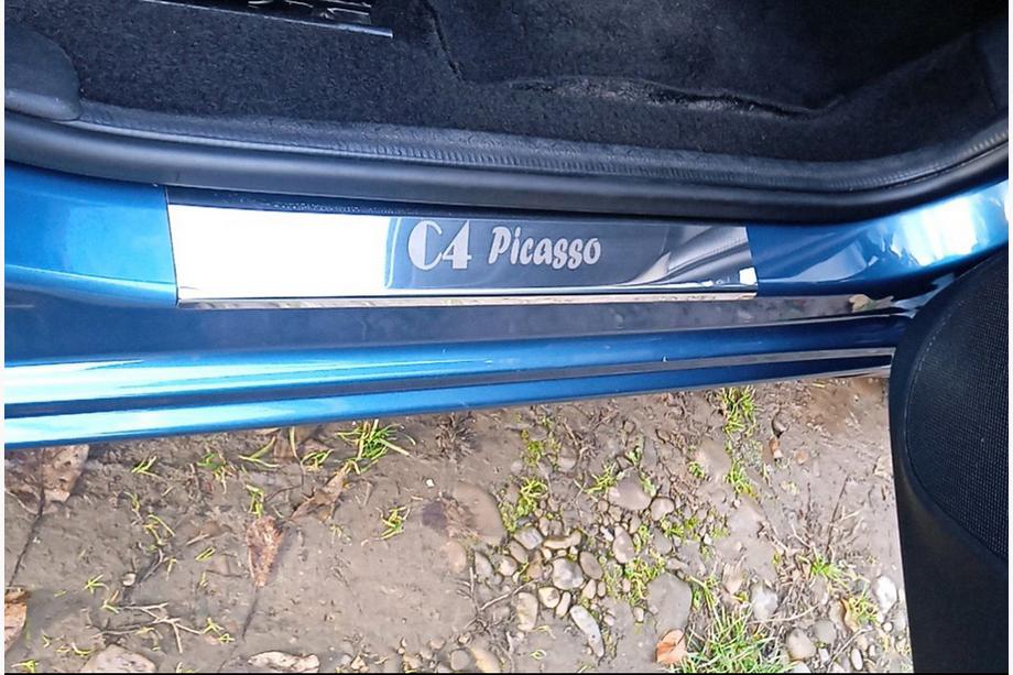 Citroen C-4 Picasso 2006–2013 Carmos instaplijsten (4 st., RVS) Image