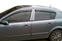 Opel Astra H 2004–2013 Raamwindschermen HB (set 4 stuks, HIC) foto 5