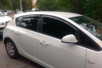 Opel Astra J 2009–2015 Raamwindschermen HB (set 4 stuks, HIC) foto 1