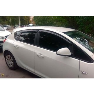 Raamwindschermen HB (set 4 stuks, HIC) Opel Astra J 2009–2015 foto 1