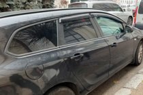Opel Astra J 2009–2015 Raamwindschermen WG (4 stuks, HIC) foto 2