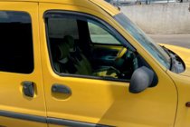 Renault Kangoo 1998–2008 Raamdeflectoren 8 cm (2 stuks, HIC) foto 1