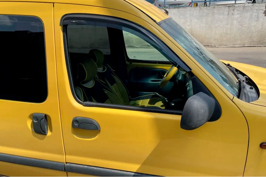 Renault Kangoo 1998–2008 Raamdeflectoren 8 cm (2 stuks, HIC) Image