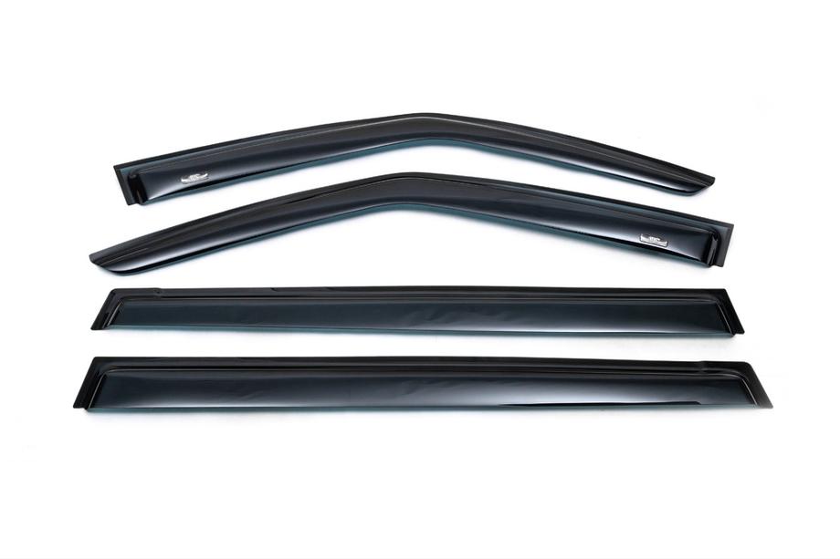 Skoda Fabia 2007–2014 Raamwindschermen HB (set 4 stuks, HIC) Foto 5