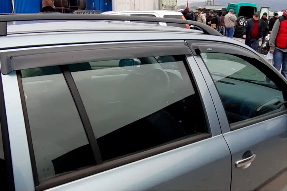 Skoda Octavia I Tour A4 1996–2010 Raamdeflectoren SW (4 stuks, HIC) Image