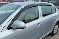 Skoda Octavia II A5 2006–2010 Raamdeflectoren LiftBack (set van 4, HIC) foto 1