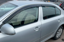 Skoda Octavia II A5 2006–2010 Raamdeflectoren LiftBack (set van 4, HIC) foto 3
