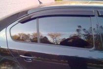 Skoda Octavia II A5 2006–2010 Raamdeflectoren LiftBack (set van 4, HIC) foto 7