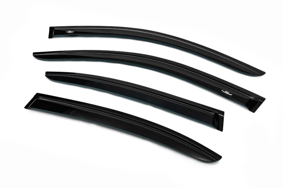 Skoda Octavia II A5 2006–2010 Raamdeflectoren LiftBack (set van 4, HIC) Foto 8