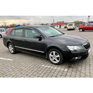 Raamwindschermen SD (set 4 stuks, HIC) Skoda Superb 2009–2015 foto 2