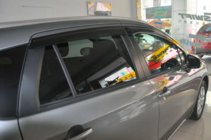 Suzuki SX4 S-Cross 2013–2016 Raamdeflectoren (4 stuks, HIC) foto 3